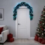 vidaXL Vianočná girlanda 48 LED Viac farieb PVC