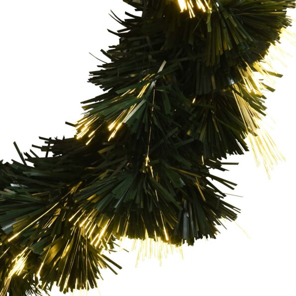vidaXL Vianočná girlanda 24 LED Teplá biela PVC – Obrázok 6