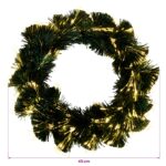 vidaXL Vianočná girlanda 24 LED Teplá biela PVC – Obrázok 8