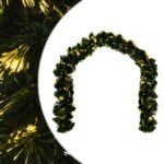 vidaXL Vianočná girlanda 48 LED Teplá biela PVC – Obrázok 2