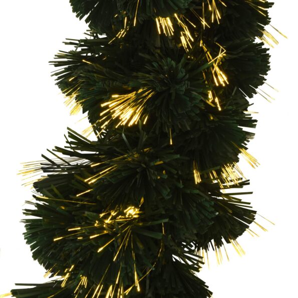 vidaXL Vianočná girlanda 48 LED Teplá biela PVC – Obrázok 8