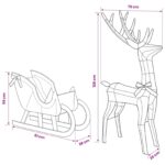 vidaXL Sob s sane LOVIISA 450 LED Studená biela 70 x 26 x 128,5 cm – Obrázok 8