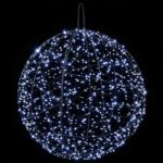 vidaXL Vianočný špic 2 ks 1900 LED Studená biela Ø 60 x 63 cm – Obrázok 5
