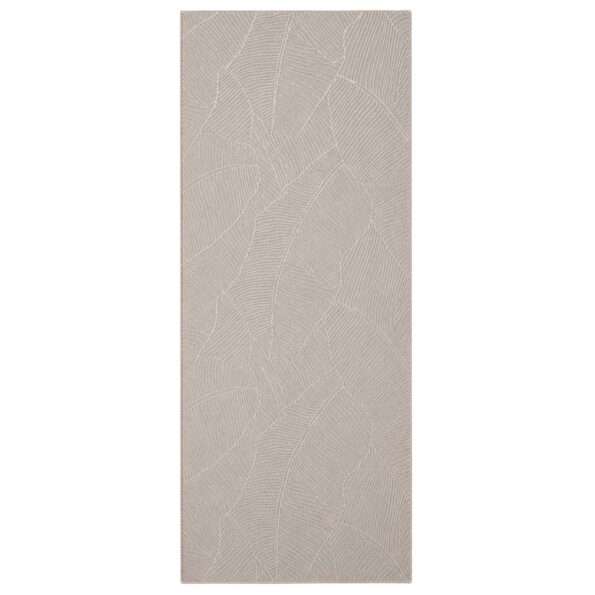 vidaXL Koberec IZA Béžová 80 x 200 cm 100% polyester Nízky vlas – Obrázok 2