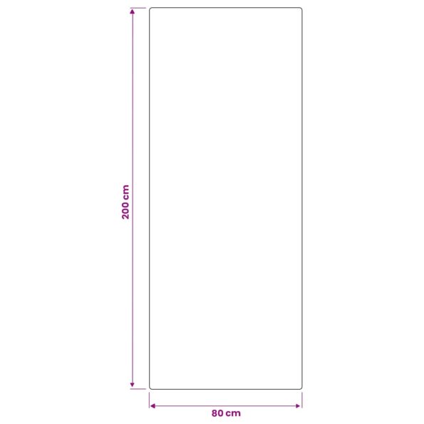 vidaXL Koberec IZA Béžová 80 x 200 cm 100% polyester Nízky vlas – Obrázok 6