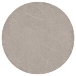 vidaXL Koberec IZA Béžová Ø 160 cm 100% polyester Nízky vlas – Obrázok 2