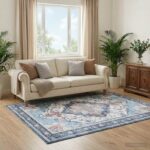 vidaXL Koberec ORIZ Viacfarebný 80 x 150 cm 100% polyester