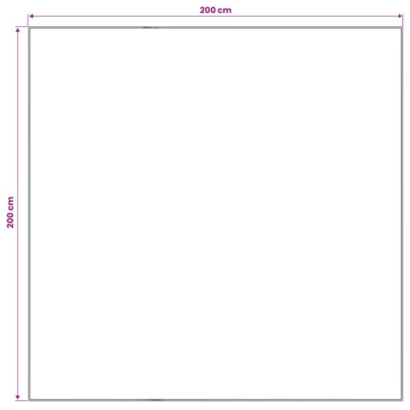 vidaXL Koberec ORIZ Viacfarebný 200 x 200 cm 100% polyester – Obrázok 4