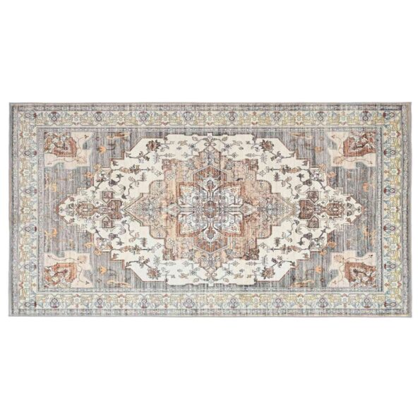 vidaXL Koberec ORIZ Hnedá 80 x 150 cm 100% polyester – Obrázok 2