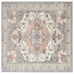 vidaXL Koberec ORIZ Hnedá 240 x 240 cm 100% polyester – Obrázok 2