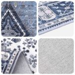 vidaXL Koberec ORIZ Tmavomodrá 120 x 170 cm 100% polyester – Obrázok 3