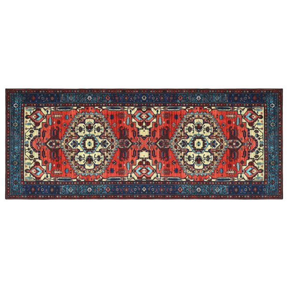 vidaXL Koberec ORIZ Červená 80 x 200 cm 100% polyester – Obrázok 2