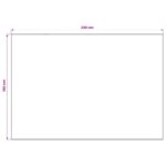 vidaXL Koberec ORIZ Červená 160 x 230 cm 100% polyester – Obrázok 4