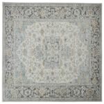 vidaXL Koberec ORIZ Krémová 200 x 200 cm 100% polyester – Obrázok 2