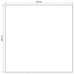 vidaXL Koberec ORIZ Krémová 200 x 200 cm 100% polyester – Obrázok 4