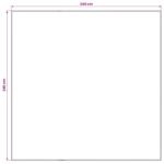 vidaXL Koberec ORIZ Krémová 240 x 240 cm 100% polyester – Obrázok 4