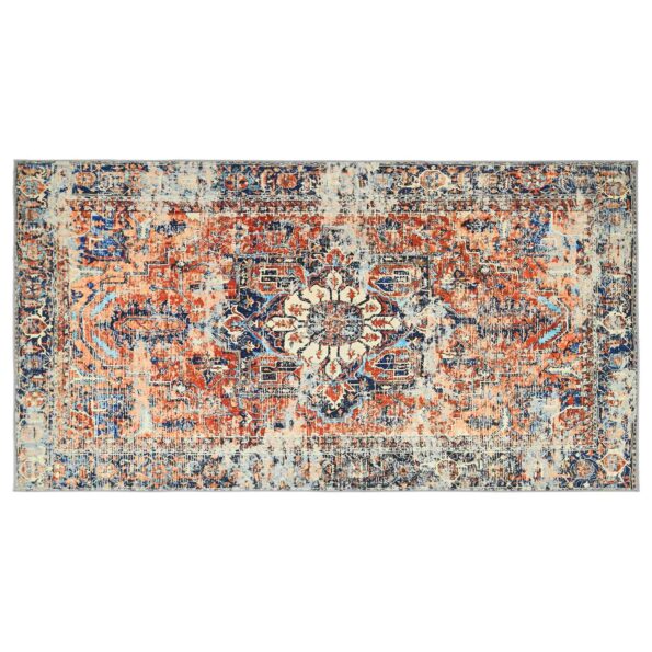 vidaXL Koberec ORIZ Oranžová 80 x 150 cm 100% polyester – Obrázok 2