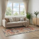 vidaXL Koberec ORIZ Oranžová 80 x 200 cm 100% polyester