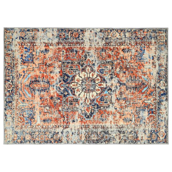 vidaXL Koberec ORIZ Oranžová 140 x 200 cm 100% polyester – Obrázok 2