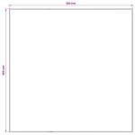 vidaXL Koberec ORIZ Oranžová 160 x 160 cm 100% polyester – Obrázok 4