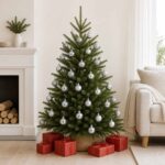 vidaXL Sada vianočných gúľ 150 ks Strieborná 3 cm Polystyrén