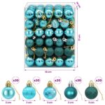 vidaXL Sada vianočných gúľ 150 ks Zelená 3 cm Polystyrén – Obrázok 6