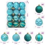 vidaXL Sada vianočných gúľ 36 ks Zelená 6 cm Polystyrén – Obrázok 6