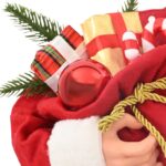 vidaXL Figúrka Mikuláša Červená 46 cm Polyester – Obrázok 6