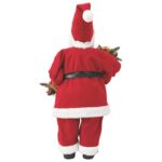vidaXL Figúrka Mikuláša Červená 62 cm Polyester – Obrázok 5
