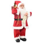 vidaXL Figúrka Mikuláša Červená 62 cm Polyester – Obrázok 2
