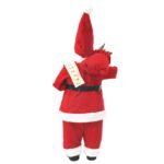 vidaXL Figúrka Mikuláša Červená 62 cm Polyester – Obrázok 5