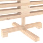 vidaXL Drevený vianočný stromček KOTKA 120 cm Borovicový masív – Obrázok 6