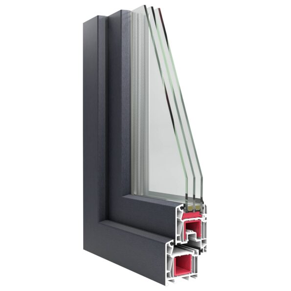 vidaXL Biele vnútorné farby okna v suteréne RISOR 60 x 80 cm – Obrázok 9