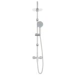 vidaXL Sprchový systém Chróm Nehrdzavejúca oceľ 21 x 48 x 112 cm – Obrázok 3
