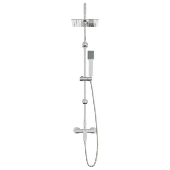 vidaXL Sprchový systém Chróm Nehrdzavejúca oceľ 21 x 48 x 112 cm – Obrázok 3