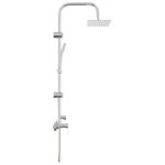 vidaXL Sprchový systém Chróm Nehrdzavejúca oceľ 21 x 48 x 112 cm – Obrázok 4