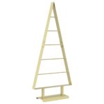 vidaXL Kovový vianočný stromček KUOPIO 90 cm Oceľ Zlatá – Obrázok 2