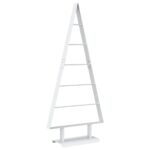 vidaXL Kovový vianočný stromček KUOPIO 90 cm Oceľ Biela – Obrázok 2