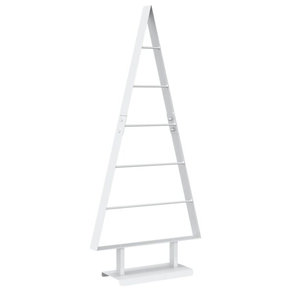 vidaXL Kovový vianočný stromček KUOPIO 90 cm Oceľ Biela – Obrázok 2