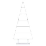 vidaXL Kovový vianočný stromček KUOPIO 90 cm Oceľ Biela – Obrázok 4