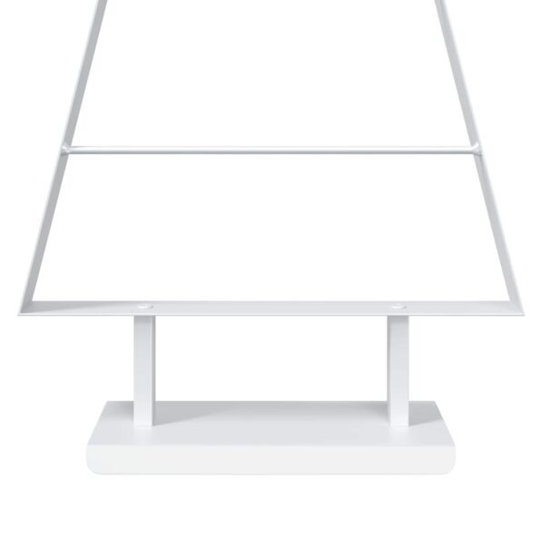 vidaXL Kovový vianočný stromček KUOPIO 90 cm Oceľ Biela – Obrázok 6