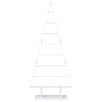 vidaXL Kovový vianočný stromček KUOPIO 150 cm Oceľ Biela – Obrázok 4