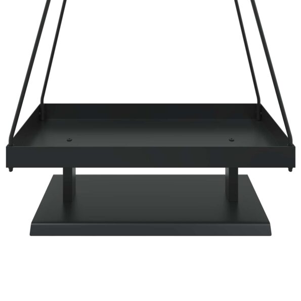 vidaXL Kovový vianočný stromček so stojanom KUOPIO 60 cm Oceľ Čierna – Obrázok 7