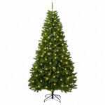 vidaXL Umelý Sklápací Vianočný Stromček 300 cm 1000 LED Teplá biela – Obrázok 4