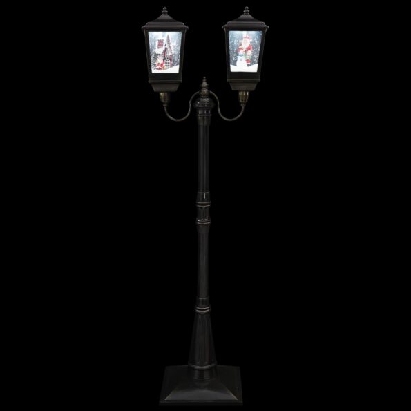 vidaXL Vianočný lampáš ESPOO Studená biela 57 x 37,5 x 179 cm – Obrázok 4