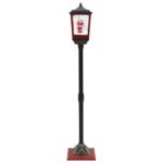 vidaXL Vianočný lampáš ESPOO Studená biela 26,5 x 26,5 x 146 cm – Obrázok 6