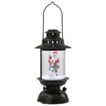 vidaXL Christmas Lantern ESPOO Studená biela Ø 21 x 40,5 cm – Obrázok 2