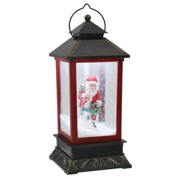 vidaXL Vianočný lampáš ESPOO Studená biela 17,5 x 17,5 x 41 cm – Obrázok 2