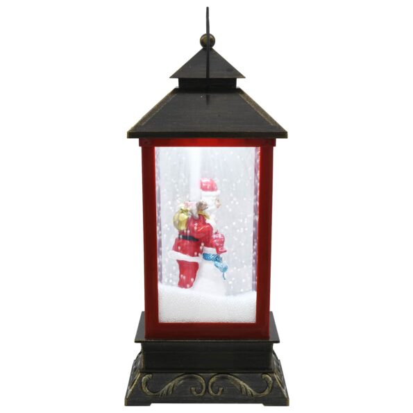 vidaXL Vianočný lampáš ESPOO Studená biela 17,5 x 17,5 x 41 cm – Obrázok 5