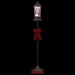 vidaXL Vianočný lampáš ESPOO Studená biela 26,5 x 26,5 x 150 cm – Obrázok 4